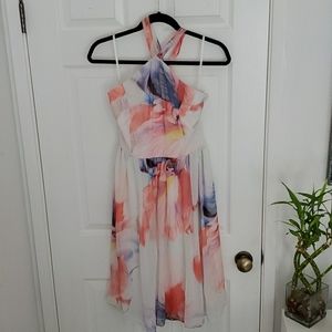 White House Black Market Halter Dress